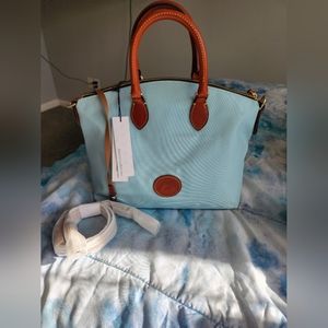 Dooney and burke nylon satchel